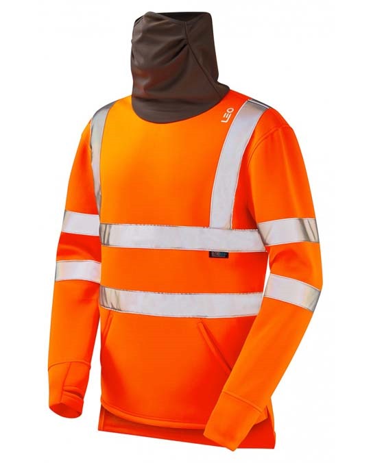 COMBESGATE ISO 20471 Cl 3 EcoViz AL Snood Sweatshirt